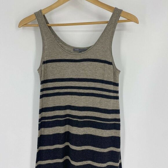 Vince Sweater Dress Striped Long Maxi - Picture 2 of 7